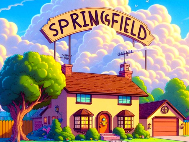 casa dos Simpsons