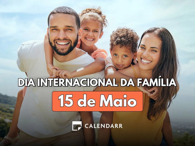 imagem comemorativa ao dia da fam&iacute;lia