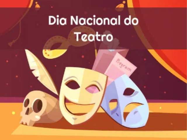 comemoração do dia nacional do teatro