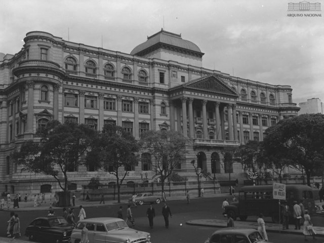 Fachada da Biblioteca Nacional