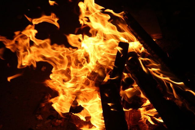 Lohri Bonfire