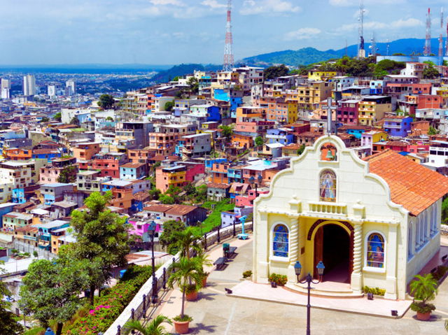 vista aérea de Guayaquil