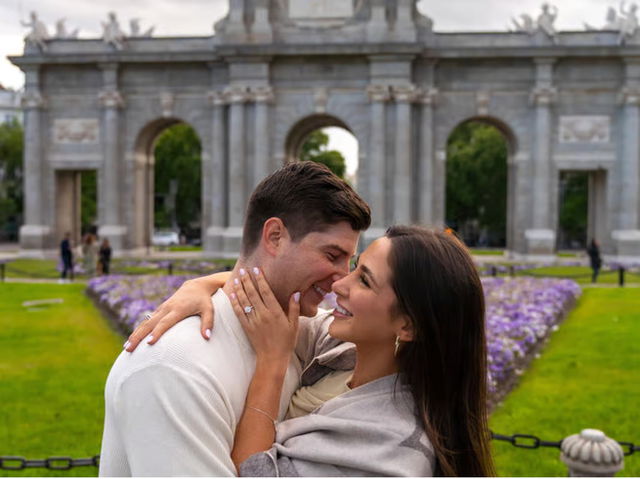 Madrid fotos en pareja