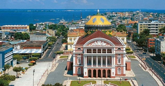 Vista aérea de Manaus