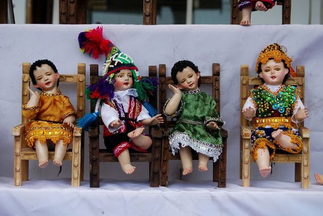 El Niño Manuelito es una de las figuras centrales de las navidades en el Cusco