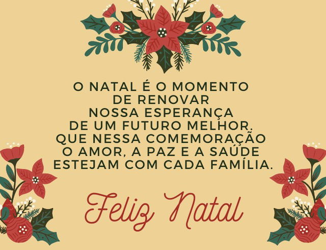 Mensagem Feliz Natal