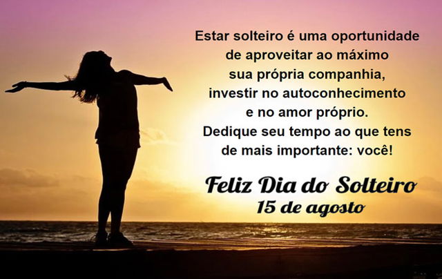 Feliz dia do solteiro