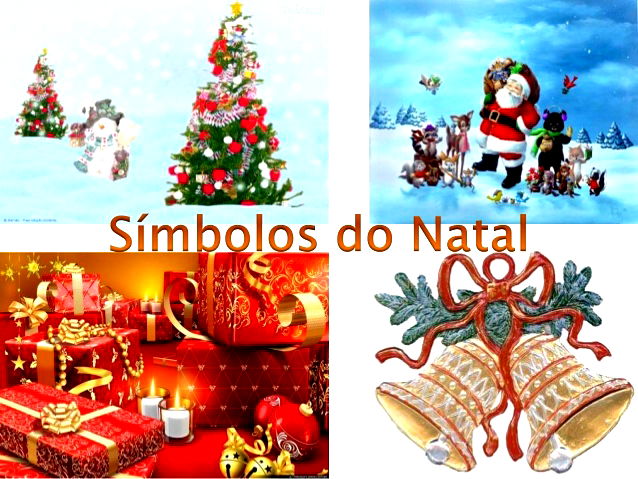 símbolos de natal