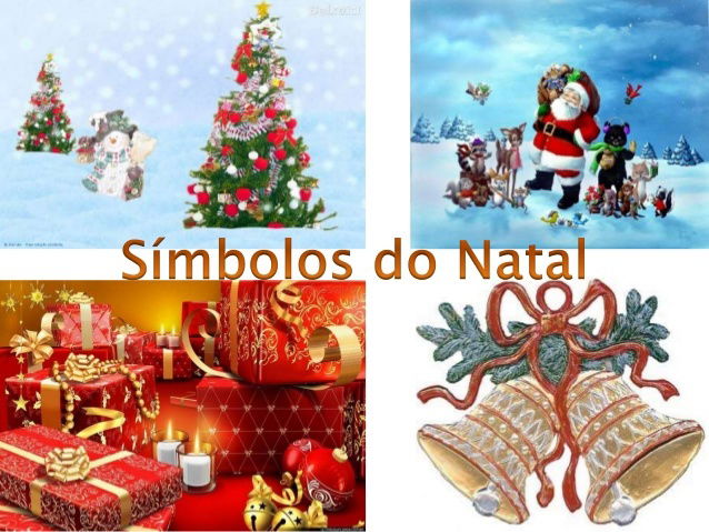 símbolos de natal