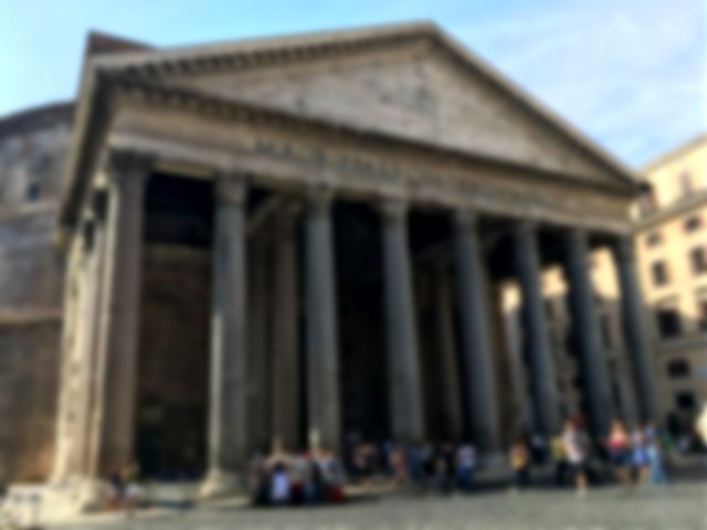 The Roman Pantheon Temple