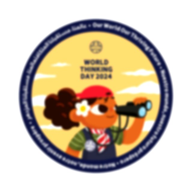 The 2023 badge for World Thinking Day