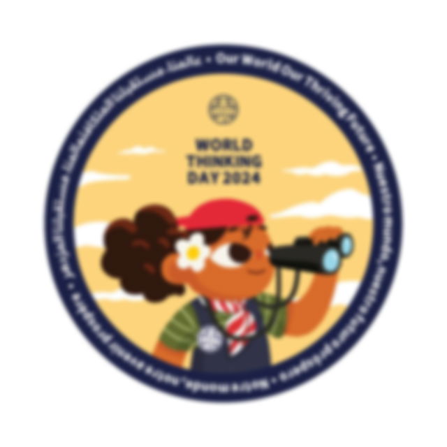 The 2023 badge for World Thinking Day