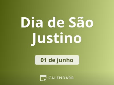 Dia de São Justino
