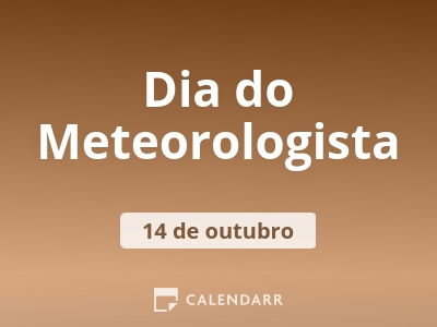 Dia do Meteorologista