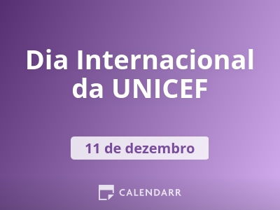 Dia Internacional da UNICEF