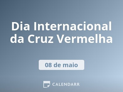 Dia Internacional da Cruz Vermelha
