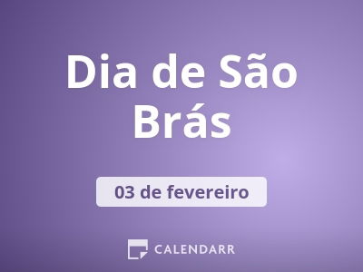 Dia de São Brás