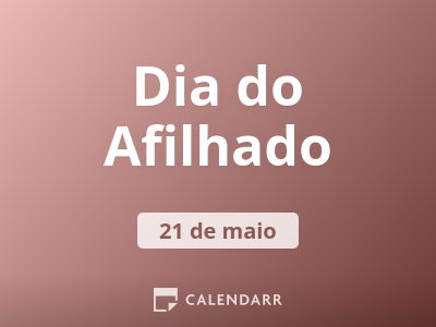 Dia do Afilhado