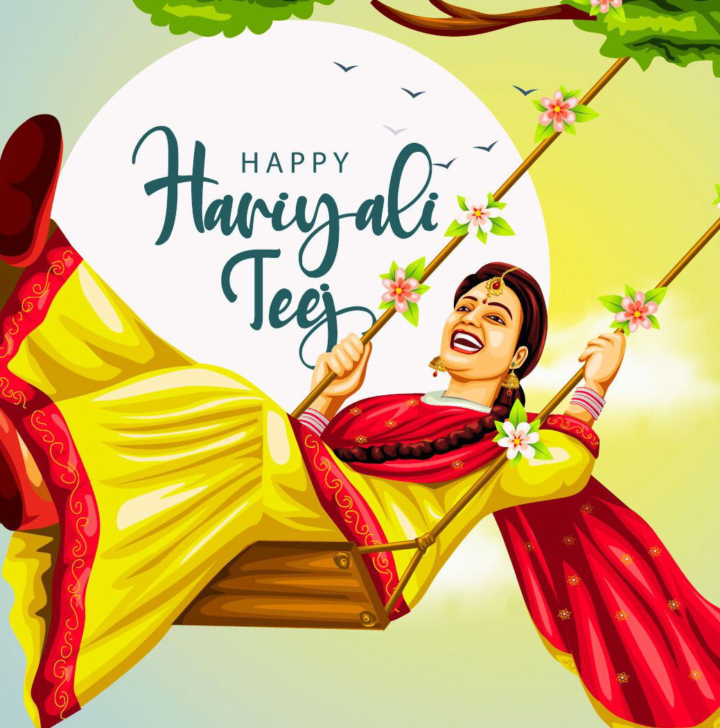 Happy Hariyali Teej 2025 | July 27 - Calendarr