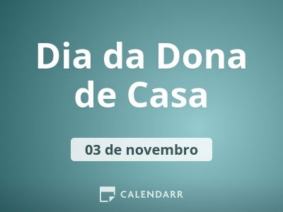 Dia da Dona de Casa