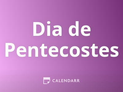 Dia de Pentecostes