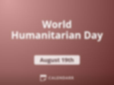 World Humanitarian Day