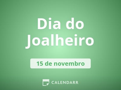 Dia do Joalheiro