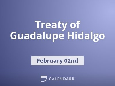 Treaty of Guadalupe Hidalgo