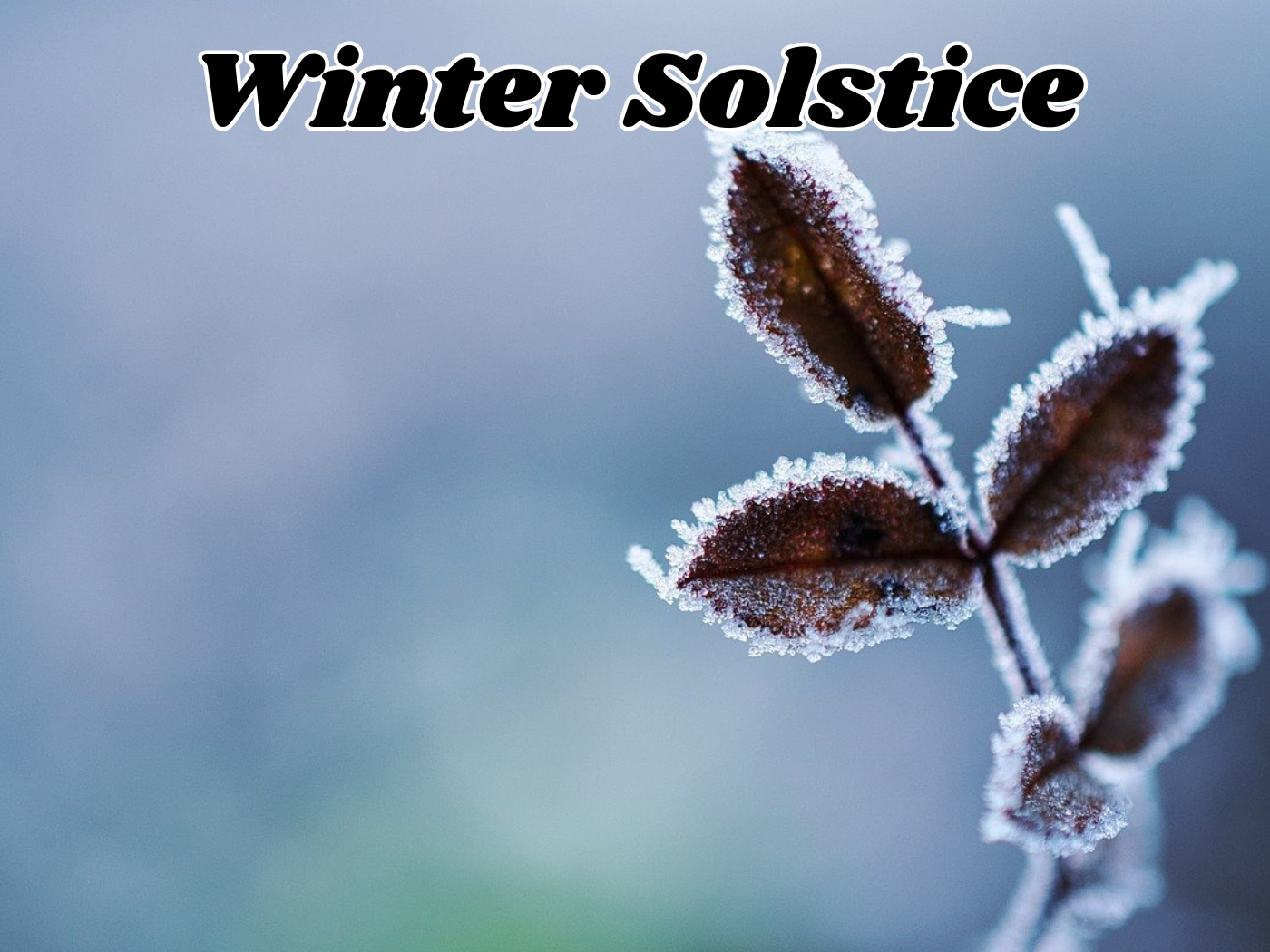 Winter Solstice First Day of Winter Calendarr