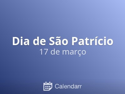 Dia de São Patrício