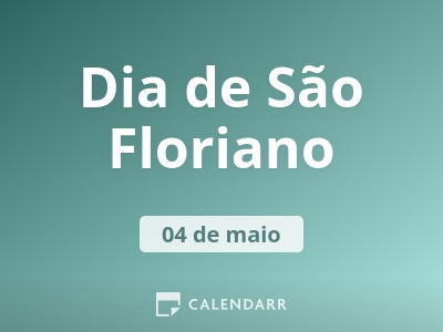 Dia de São Floriano
