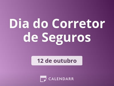 Dia do Corretor de Seguros