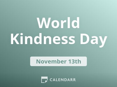 World Kindness Day 