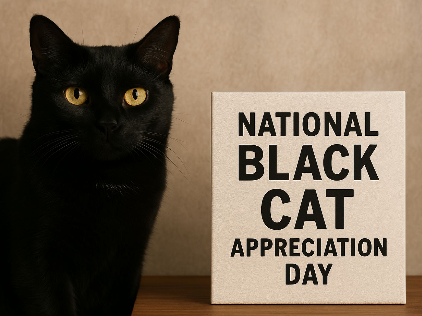 National Black Cat Appreciation Day