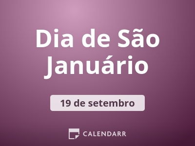 Dia de São Januário