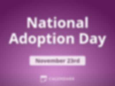 National Adoption Day