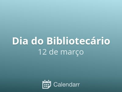 Dia do Bibliotecário